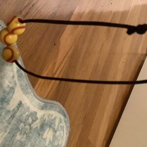 Yellow Beaded Kids Necklace